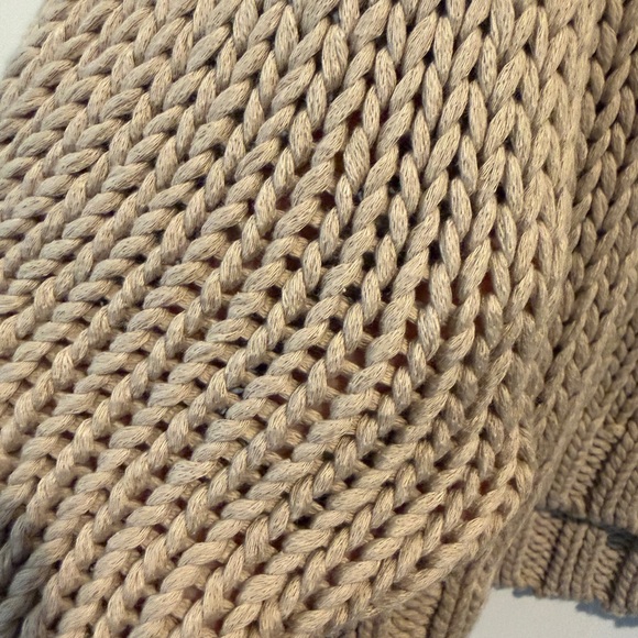 Soft Surroundings Taupe Knit Sweater - Picture 4 of 5